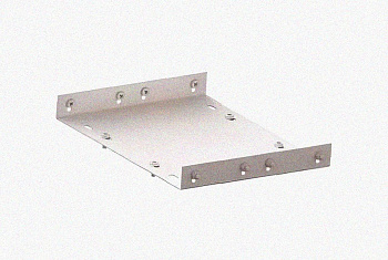 Соединитель лотковый замковый СЛЗ-80х80х1,0 УТ1,5, горячее цинкование, S1,0