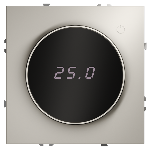 Терморегулятор электронный Voltum S70 с индикацией и датчиком, для теплого пола, (кашемир) Терморегулятор электронный Voltum S70 с индикацией и датчиком, для теплого пола, (кашемир)