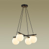 Люстра E27 4*60W 220V RANDI черный,золотой LUMION