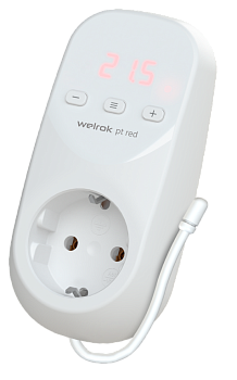 Терморегулятор Welrok pt red 16 А, 3000 ВА, 0…30  °С