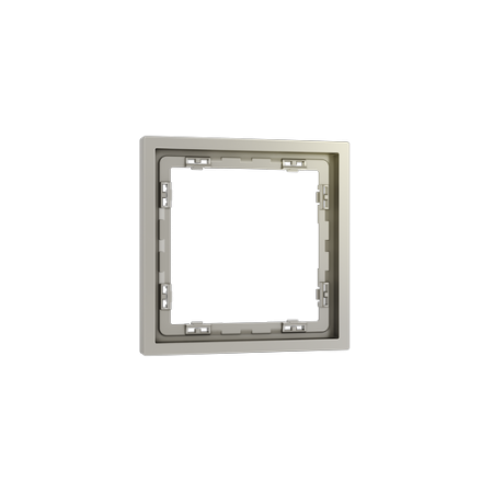 Рамка пластиковая Voltum S70 на 1 пост, (шелк)