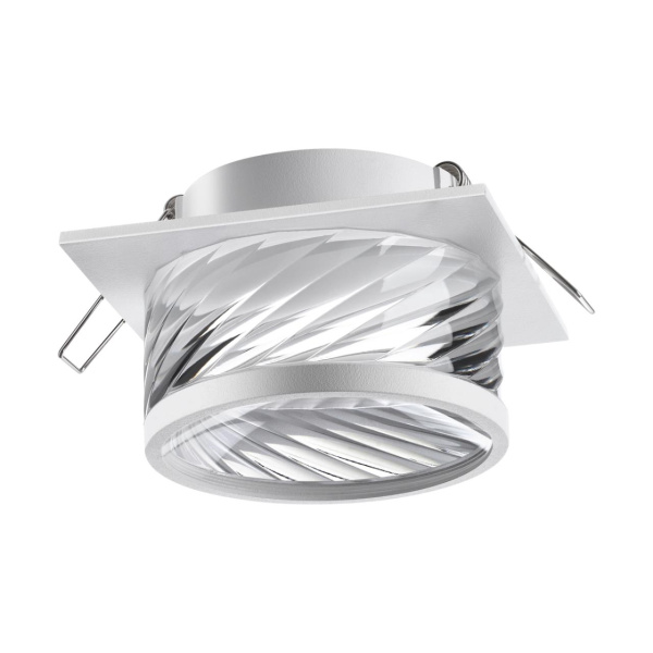 Св-к встр.IP20 GU10 9W 220V GEM белый D NOVOTECH