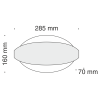 Бра 13Вт 3000K Белый IP20 Mirto C042WL-L13W3K Technical