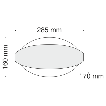 Бра 13Вт 3000K Белый IP20 Mirto C042WL-L13W3K Technical