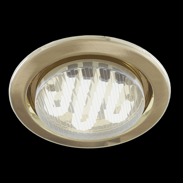 Встраиваемый светильник 1*GX53 15Вт Латунь IP43 Metal Modern DL293-01-BZ Technical