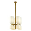 Люстра E14 8*60W ORINOCO бронзовый/белый ODEON LIGHT