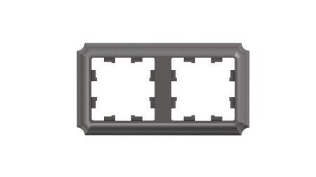 ATLASDESIGN ANTIQUE 2-постовая РАМКА, универсальная, МОККО Schneider Electric