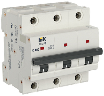 Выключатель автоматический ВА МОД M10N 3П С 100А ARMAT IEK