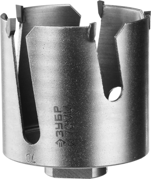 ПРОУНИВЕРСАЛ 70мм, коронка с твердосплавными резцами ЗУБР