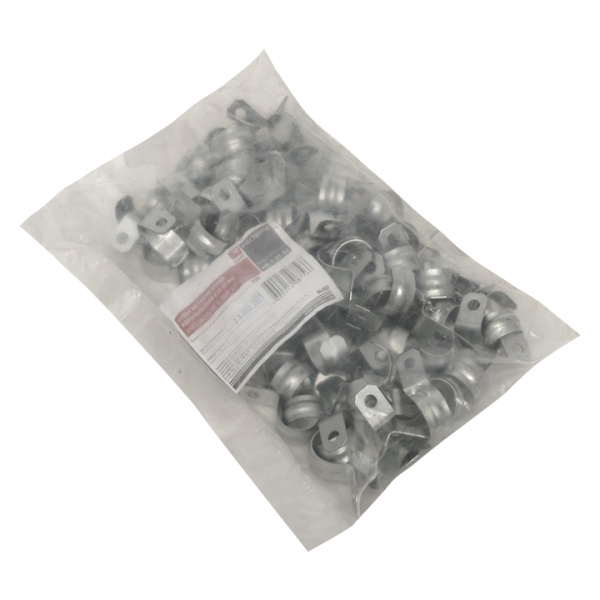 Скоба металлическая однолапковая для монтаж, пистолета d21-22 мм (100 шт) PROxima EKF