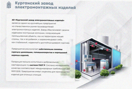Стойка кронштейна рожкового криволинейного К1351.001 лак, 2 рожка, L315, S3,0