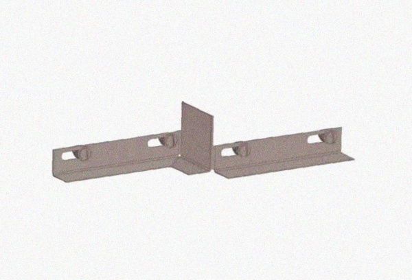 Соединитель-переходник замковый ПУгПЗ 75х100 УХЛ1 (правый), горячее цинкование, S1,5