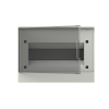 Бокс в нишу 12М серая дверь Basic E (с к ABB