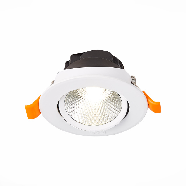 Светильник встраиваемый Белый LED 1*6Вт 4000К 480Lm Ra80 24° IP20 D86xH50 220-240В ST211.548.06.24 ST LUCE Светильник встраиваемый Белый LED 1*6Вт 4000К 480Lm Ra80 24° IP20 D86xH50 220-240В ST211.548.06.24 ST LUCE