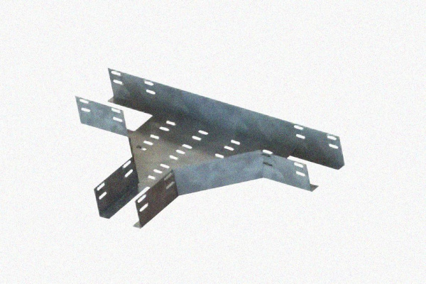 Лоток тройниковый перфорированный ОТ 100х65 У3, окрашенный, S1,5