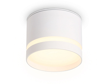 Светильник накладной TN6571 WH белый IP44 GX53 max 15W D82*65 Ambrella Light