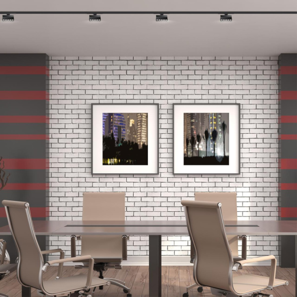 Св-к трековый однофазный IP33 LED 4000К 13W 110-265V EOS черный NOVOTECH