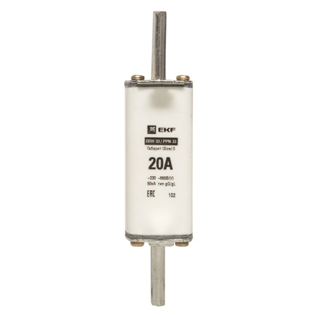 Плавкая вставка ППН-33 160/ 20А габарит 0 PROxima EKF