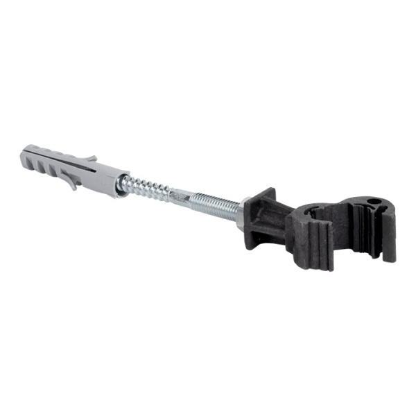 Держатель фасадный пластиковый с дюбелем L=120мм PROxima EKF