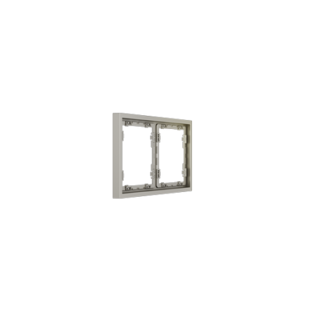 Рамка пластиковая Voltum S70 на 2 поста, (шелк)