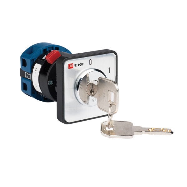 Переключатель кулачковый ПК-1-113 25А 3P «0-1» с ключом PROxima EKF