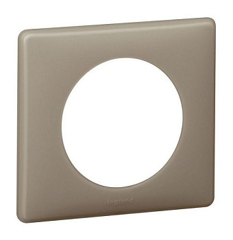 Celiane Рамка горизонт/вертик 1 пост . грей перкаль IP20 Legrand