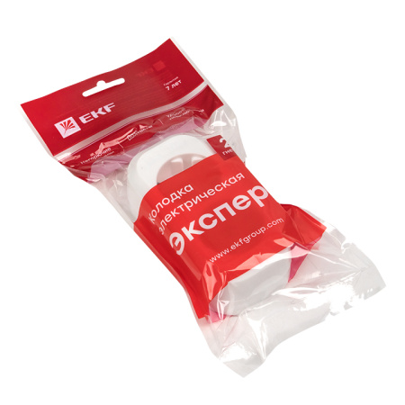 Колодка 2 гн, 16А 3,5кВт с/з Эксперт PROxima EKF