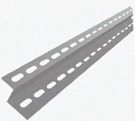 Профиль зетовый перфорированный К238х400 УХЛ1 горячее цинкование, S2,5