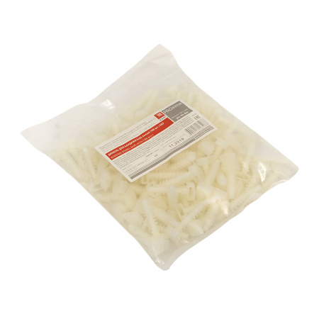 Дюбель для бандажа (6х35) белый (100шт) PROxima EKF