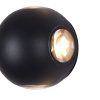 Бра 4Вт 3000K Черный IP20 Gansevoort O575WL-L12B Outdoor
