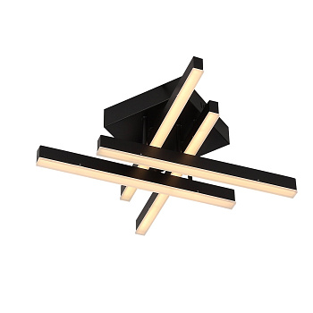 Люстра потолочная Черный/Черный, Белый LED 1*22Вт 3000K/4000K/6000К SL933.402.04 ST LUCE