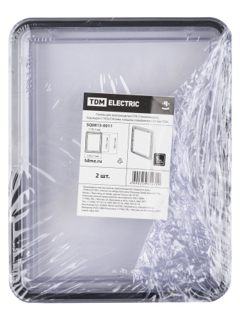 Кабельный ввод мембранный КВМ-6, RAL7035, IP65, 6 вводов TDM