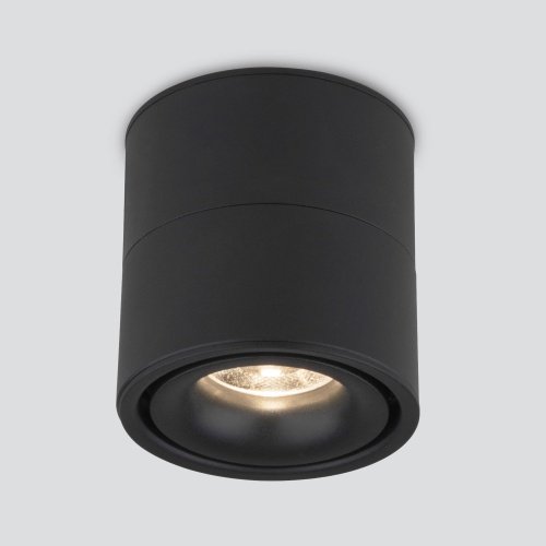 Накладной светодиодный светильник 15Вт 4200К черный матовый IP20 (a040962) Elektrostandard фото 3