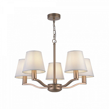 Люстра 5*E14 60Вт Золото IP20 Marika FR5671PL-05G Freya