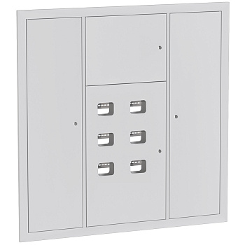 Устройство этажное распределительное встроенное типа УЭРВ 6 кв, (1300х1300х150) EKF