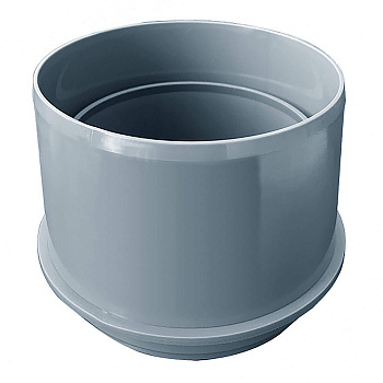 Переходник для двустенных труб, полипропилен, д.160-200мм DKC