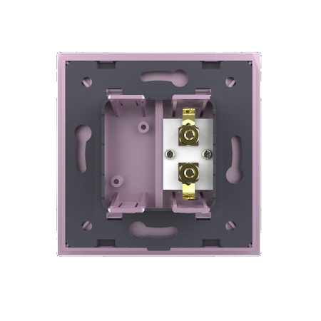 Розетка акустическая SOUND Розовая Livolo