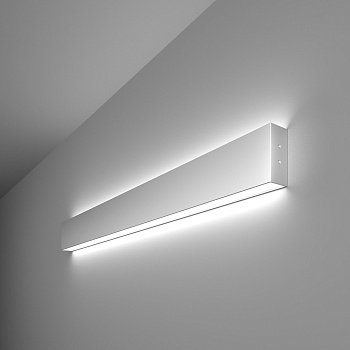 Линейный светодиодный накладной двусторонний светильник 30Вт 6500К серебро матовое IP20 (a041479) Elektrostandard Pro