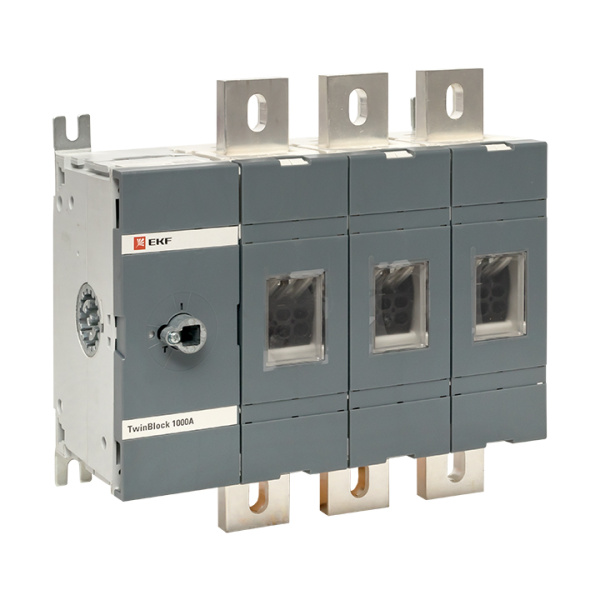 Рубильник 1000A 3П без рукоятки управления TwinBlock PROxima EKF