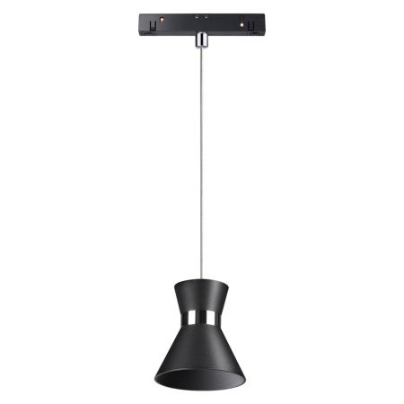 Трековый св-к для низков.шинопровода IP20 LED 4000K 10W FLUM черн/хром B NOVOTECH