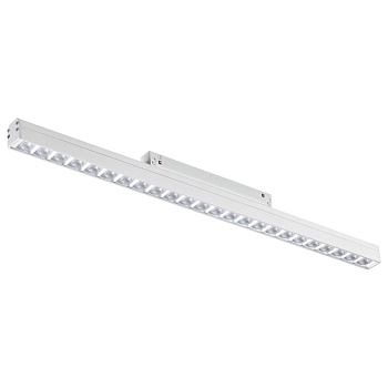 Трековый св-к для низков.шинопровода IP20 LED 4000K 24W 48V FLUM белый C NOVOTECH
