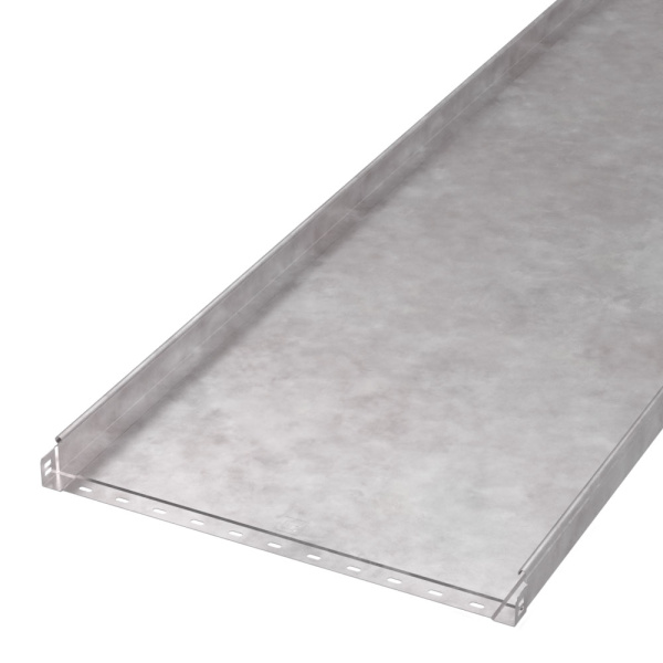 Лоток неперфорированный Стандарт HDZ 600х50х3000 (1,0 мм) (6 м/уп) Промрукав