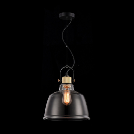 Подвесной светильник 1*E27 40Вт Черный IP20 Irving T163PL-01W Maytoni