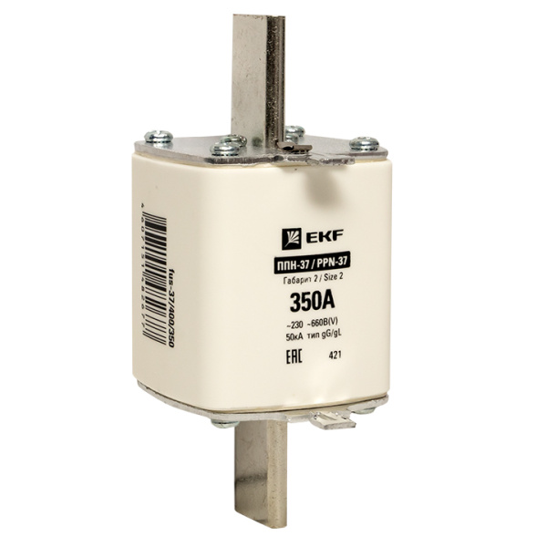 Плавкая вставка ППН-37 400/350А габарит 2 PROxima EKF