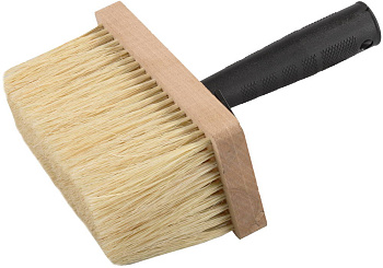 Кисть-макловица "ЭКСПЕРТ" битумная, деревянный корпус, щетина из натурального волокна, 70х170мм ЗУБР