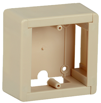 Коробка универсальная КМКУ 88х88х44 слоновая кость ЭЛЕКОР IEK