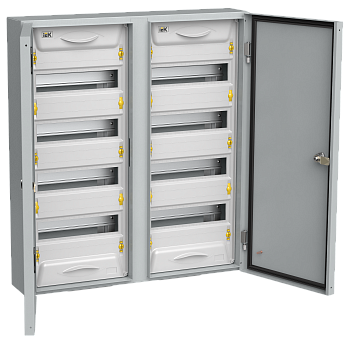 Корпус металлический распределительный ЩРн-2х48з-1 IP54 UNIVERSAL IEK