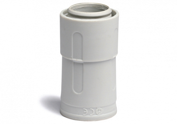 Переходник армированная труба - жесткая труба, IP67, д.16мм DKC