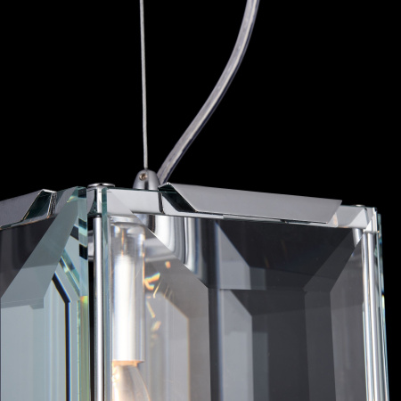 Подвесной светильник 1*E14 40Вт Хром IP20 Cerezo MOD202PL-01N Maytoni