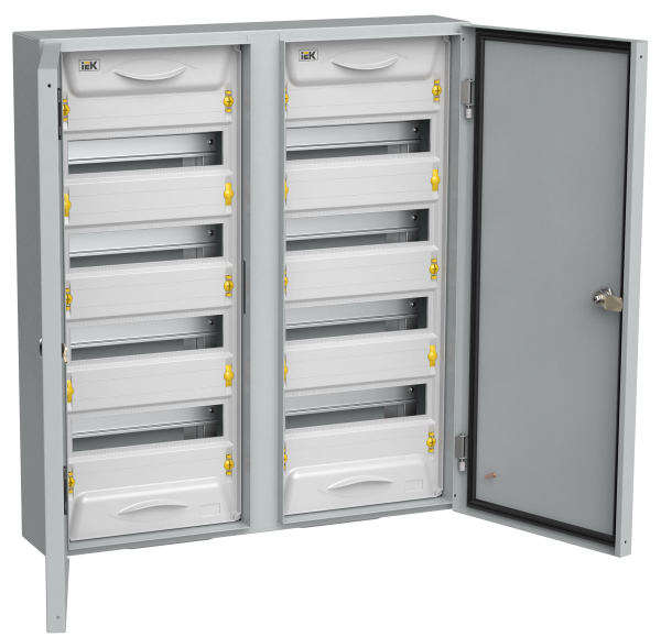 Корпус металлический распределительный ЩРн-2х48з-1 IP54 UNIVERSAL IEK